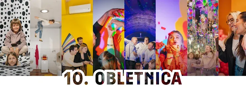 Hiša iluzij Ljubljana praznuje 10 let! 